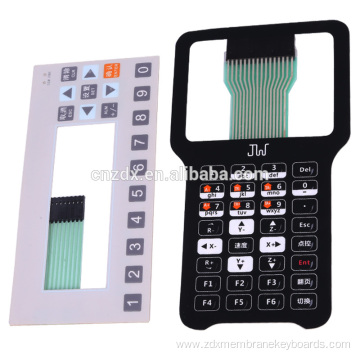 2018 new hot sales touch screen keyboard membrane switch